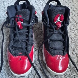 Nike Air Jordan Retro 10 “Chicago” Kids Sneakers – Black/Red – Size 4